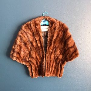 Vintage fur stole